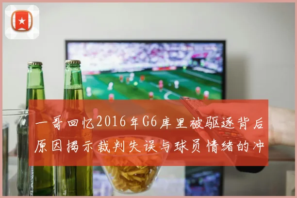 一哥回忆2016年G6库里被驱逐背后原因揭示裁判失误与球员情绪的冲突