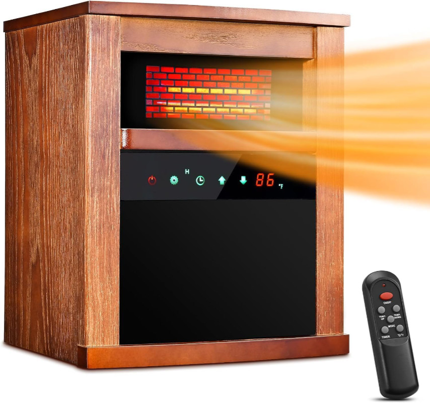 TRUSTECH Infrared Quartz Space Heater